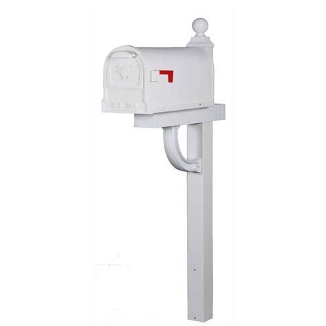 standard white metal mail box|white metal mailbox replacement.